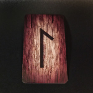 РУННА КОЛОДА (RUNES (ELDER FUTHARK)) в дерев'яній коробці. Photo 2